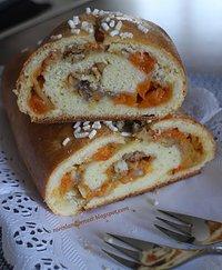 Aprikosen-Apfel-Strudel mit Ricotta