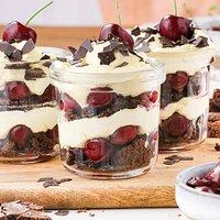 Schwarzwälder kirsch dessert ohne alkohol