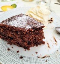 Schoko-Sauerkirschen-Kuchen