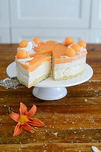 Melonen-Kokos-Torte