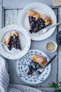 Blaubeer galette rezept – eine einfache leckere blaubeer-tarte