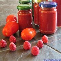 Tomaten-Himbeer-Ketchup