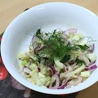 Kohlrabi-Fenchel-Salat