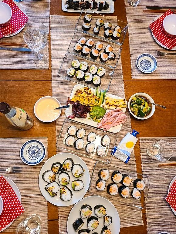 Selbstgemachtes sushi teil 1
