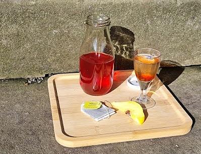 Quitten sirup oder quitten earl grey sirup
