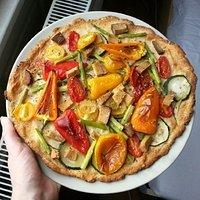 Low Carb Gemüsepizza
