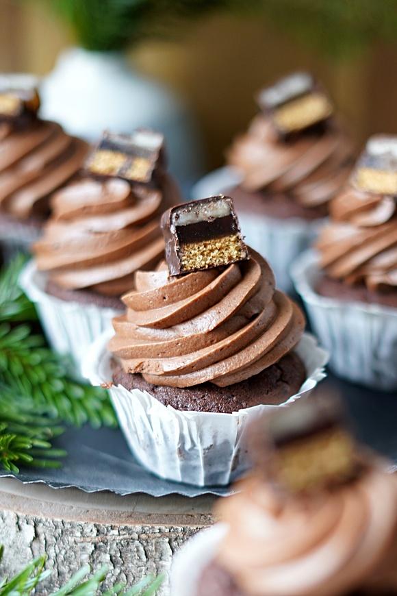 Dominostein Cupcakes