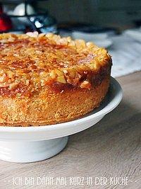 Die LISA Küchenflüsterin über die süßen Seiten des Lebens: Apfelkuchen mit Florentinerkruste