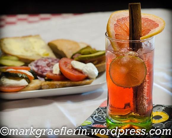 Feierabend-Cocktail Campari Spice