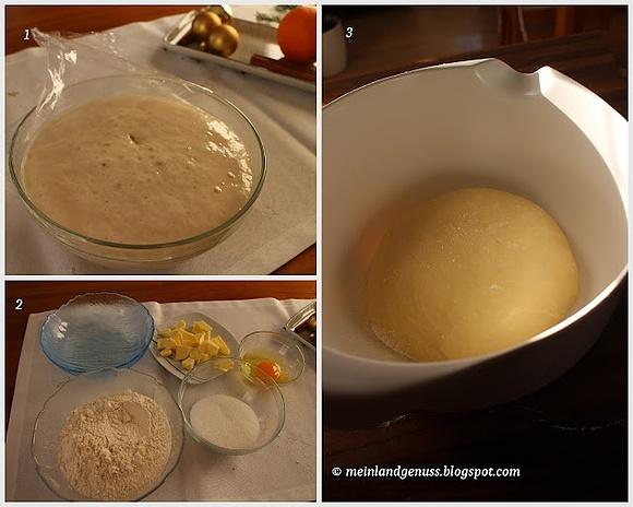 Panettone - italienischer feiner hefekuchen