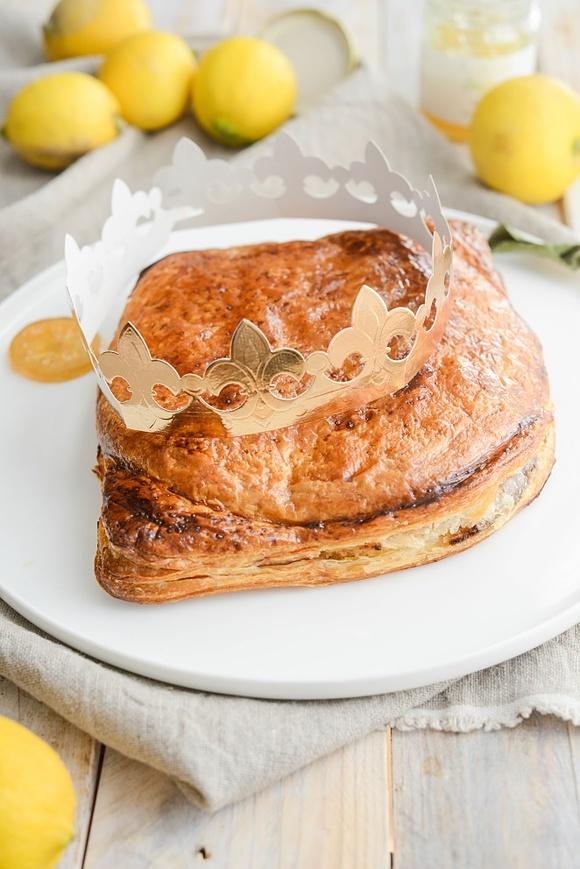 Zitronen Galette des Rois