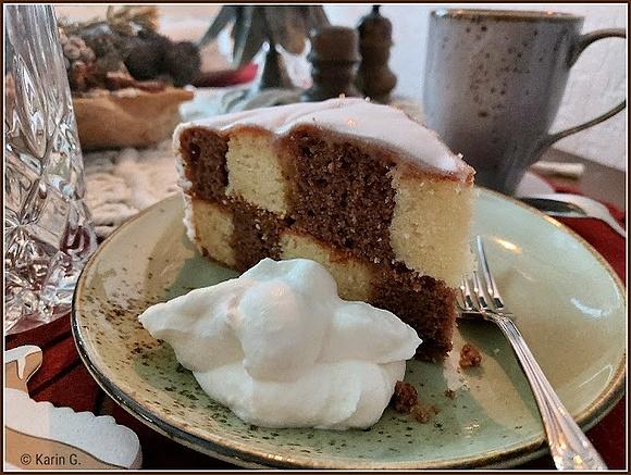 Schachbrett Torte