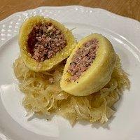 Selchfleischknödel