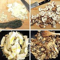 Pie mit Pilzen – mushroom pie