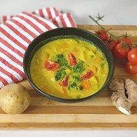 Exotische Gemüsesuppe aus Suppengrün