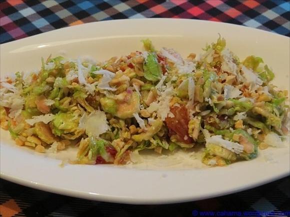 Rosenkohl Blutorangen Salat
