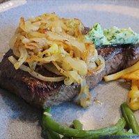 Wasserbüffel-Hüftsteak "in der UND-Variante“