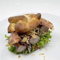 Bratwurst-Burger