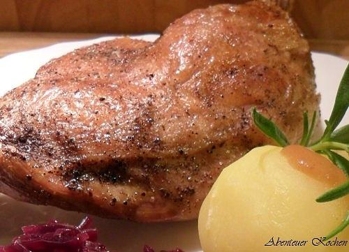 Gänsehaut - goldbraun und knusprig