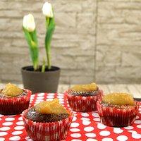 Pancake Muffins mit Apfelmus Füllung – ein perfektes Frühstück