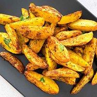 Kartoffelecken aus der Heißluftfritteuse