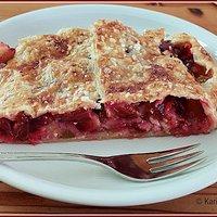 Schneller blätterteig - zwetschgenstrudel