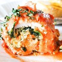 Rotolini di pollo ripieni – stuffed chicken rolls