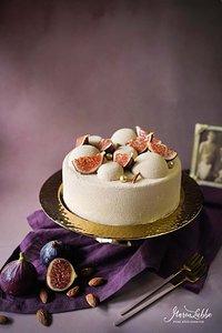 Mandorlina – mandeltorte mit feigen & äpfeln