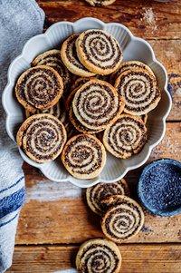 Mohnschnecken-Plätzchen