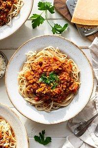 Gemüse-bolognese – italienischer klassiker mit viel gemüse