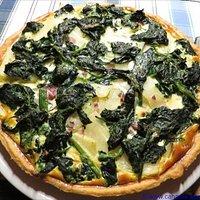 Kohlrabi-Spinat-Quiche
