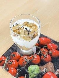 Einfacher Obstsalat mit Joghurt