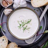 Knoblauch Dip mit Joghurt