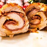 Skanderbeg steak – kosovarische speise – food from kosovo
