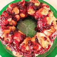 Brie and cranberry bubble bread – weihnachtsbrot