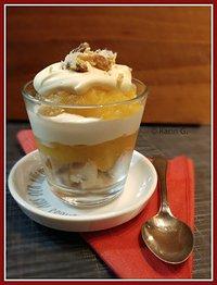 Stollen - trifle mit apfelmark und mascarponecreme