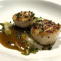 Jakobsmuscheln mit Sauternes Sauce