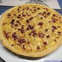 Elsässer Zwiebeltarte mit Speck