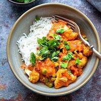 Veganes Blumenkohl-Korma