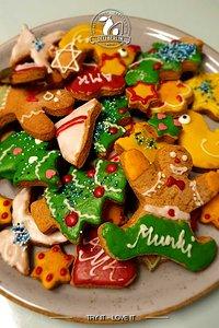 Vegane Lebkuchen-Plätzchen