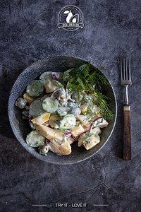 Tzatziki-Kartoffelsalat – leicht und frisch