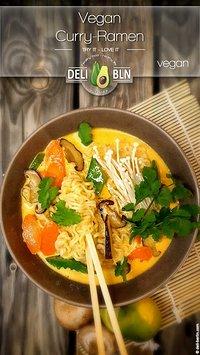 Curry-Ramen vegan