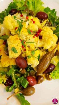 Veganer Blumenkohl-Salat aus Kalabrien
