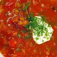 Russische Suppe: Soljanka