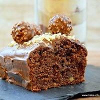 Rocher Kuchen- schokoladig, nussig und verdammt lecker- auch als Backmischung im Glas