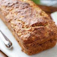 Bananenbrot mit Kokosnuss und Rum (ohne Eier)