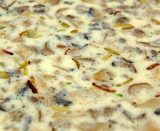 Einladende Pilzsuppe