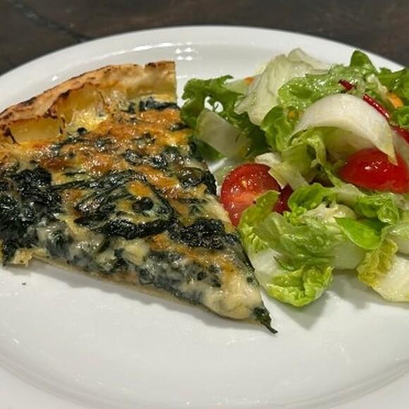 Spinatkuchen mit käse – herzhafte quiche