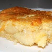 Apfelkuchen mit selbstgemachtem Marzipan