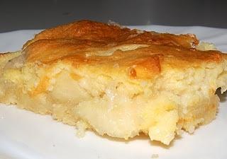 Apfelkuchen mit selbstgemachtem Marzipan